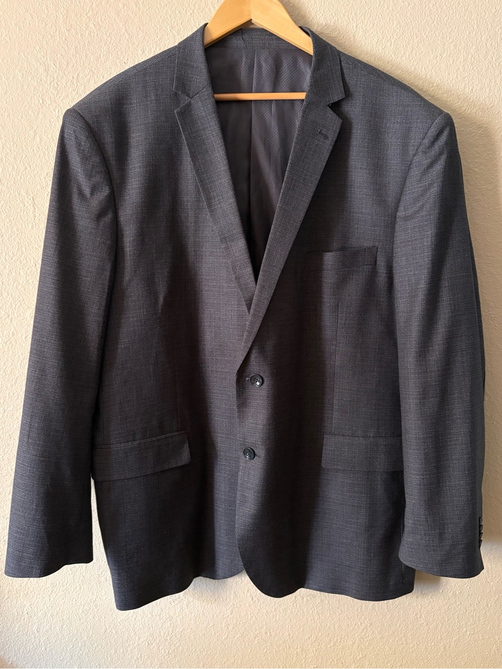 Bocaccio Uomo Charcoal Sport Coat Blazer Big & Tall Approx 50L Stretch